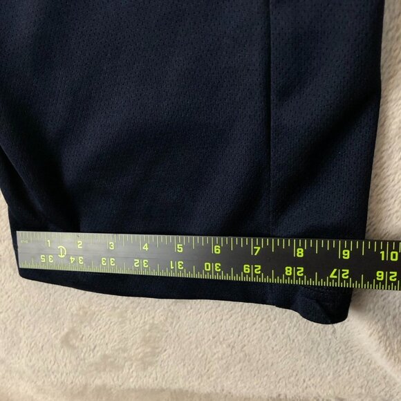 Danskin Now Womens Athletic Pants Large Straight Drawstring Activewear Navy Blue - Picture 4 of 13